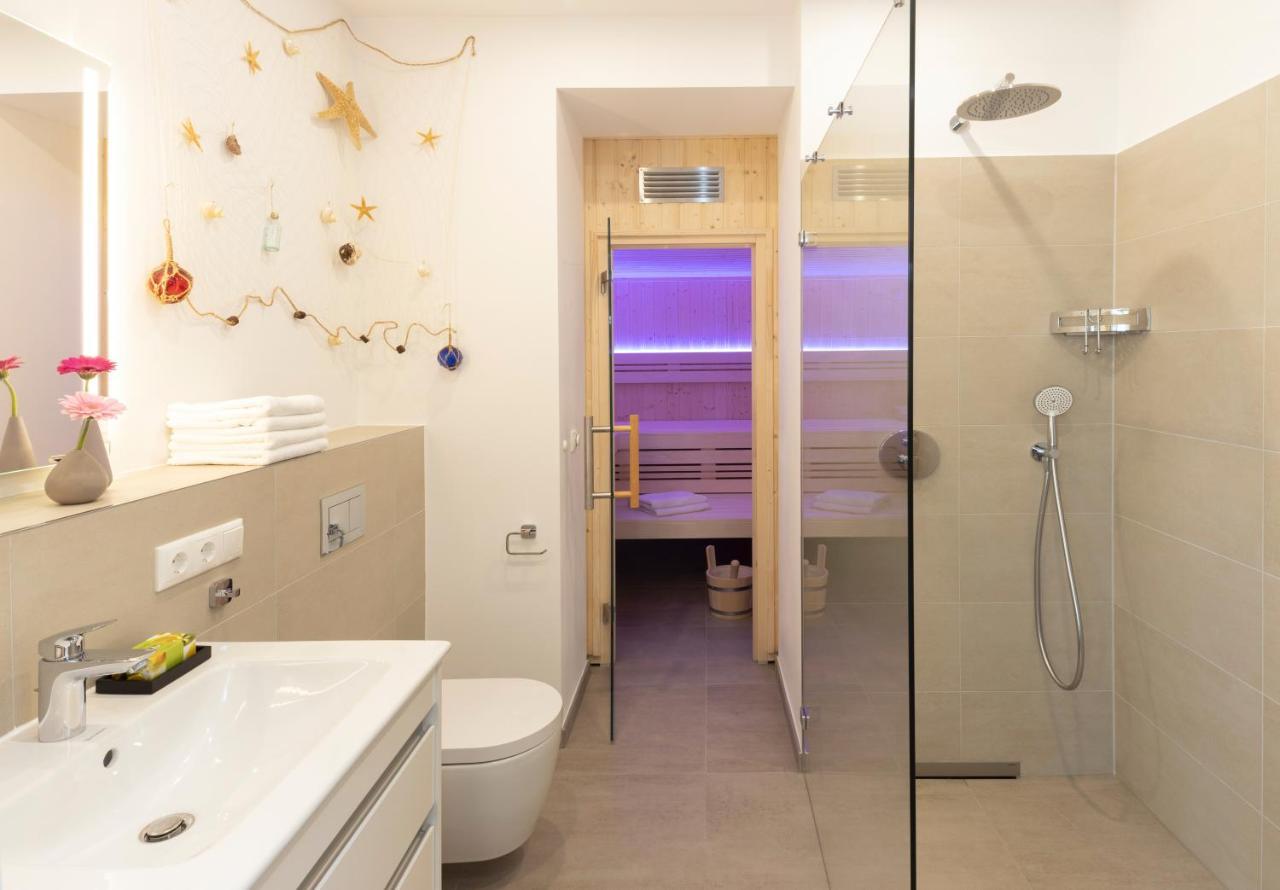 Safari Lodge Prora - Mit Sauna Und Direktem Strandzugang Binz Exterior foto